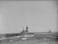 HMS Eagle и HMS Malaya в составе соединения FORCE H, Мальтийский конвой, фото с палубы HMS Argus