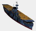 3д модель авианосца Elbe.