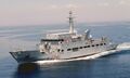 Разведывательный корабль ВМС Италии «Elettra» (A 5340) в Средиземном море