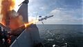 Запуск ракеты Exocet MM-40