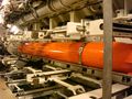 Ракета SM-39 в контейнере на подводной лодке