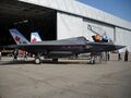 Деревянный макет F-35A в раскраске канадских ВВС.