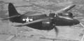 палубный истребитель F7F-1 Tigercat