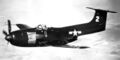Второй прототип Curtiss XF15C в полете