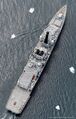 F236 HMS Montrose вид сверху
