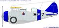 Самолет F2F-1 из состава истребительной эскадрильи VF-5B