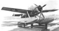 F4F-3S на выкатной тележке, вид спереди