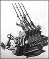 Счетверенный 13,2-мм пулемет Hotchkiss.