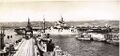 USS Princeton (CV-37) Пёрл-Харбор предположительно 1946-1948 год.