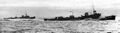 Миноносцы типа 1935 у западного побережья Франции.