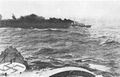 Admiral Hipper атакует HMS Glowworm, эсминец ставит дымовую завесу