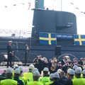 Церемония перезапуска HMS Uppland