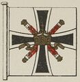Рисунок флага гросс-адмирала до 1918 года.