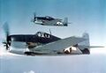 Палубный истребитель Grumman F6F Hellcat.
