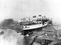 HMS Victoria на стапеле