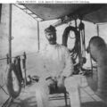 Лейтенант Джеймс на борту USS Vicksburg