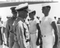 Капитан Бёрк на борту USS Huntington
