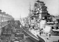 HMS Anson в порту Сиднея. 1945.