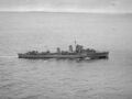 Эсминец HMS Antelope.