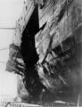 HMS Arethusa с пробоиной в сухом доке