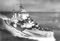 Лёгкий крейсер HMS Argonaut.