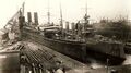 HMS Argyll в доках на реке Клайд в 1905 году