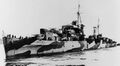 Лёгкий крейсер HMS Charybdis.