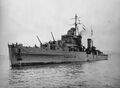 Лёгкий крейсер HMS Dido.
