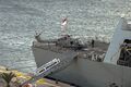 Вертолёт Lynx на палубе HMS Dragon