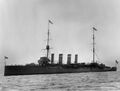 Британский легкий крейсер HMS Falmouth.