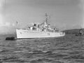 Фрегат HMS Flamingo, переданный в 1959 году Германии и переименованный в Graf Spee