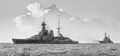 Линейные крейсера HMS Hood и HMS Repulse, Австралия. 1923-24 гг.