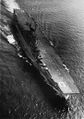 Авианосец HMS Illustrious на учениях в 1947 году
