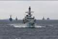 HMS Iron Duke на учениях НАТО