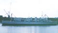 HMS Manxman на разборке. Ньюпорт, 1970 г.