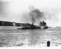 HMS Oxley на буксире