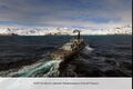HMS Portland в Антарктике 2017г.