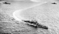 Британский Восточный флот в Индийском океане, 12 мая 1944 г. На переднем плане - HMS Renown.