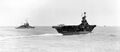 Линейный крейсер HMS Renown и авианосец HMS Ark Royal, май 1941 г.
