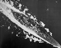 Линейный крейсер HMS Renown, август 1943 г. Катапульта демонтирована для размещения шлюпок и катеров.