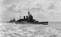 Линейный крейсер HMS Renown и линкор HMS Anson.