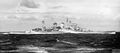 Линейный крейсер HMS Renown в Скапа-Флоу, 14 августа 1943 г.