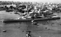 Линейный крейсер HMS Renown в Порт-Саиде, 1920-е гг.