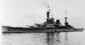 Линейный крейсер HMS Renown в Панамском канале, 13 сентября 1920 г.