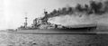 Линейный крейсер HMS Repulse на испытаниях, осень 1916 г.