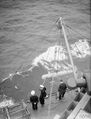 Подготовка к развертыванию паравана на борту крейсера HMS Sheffield