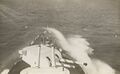 Вид носовых орудий ГК HMS Shropshire (13 января 1931 года).