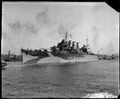 HMS Suffolk перед буксировкой в устье реки Тайн 1944 год.