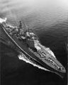 Крейсер HSwMS Tre Kronor, вид сверху, 1954 г.
