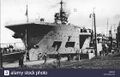 Авианосец HMS Unicorn в доке (Сингапур, 1949 год.)